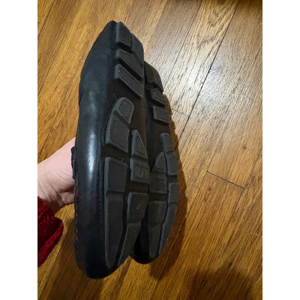 Sam‎ Edelman Falto Black Leather Bit Loafer Driving Mocs Womens 6.5M
